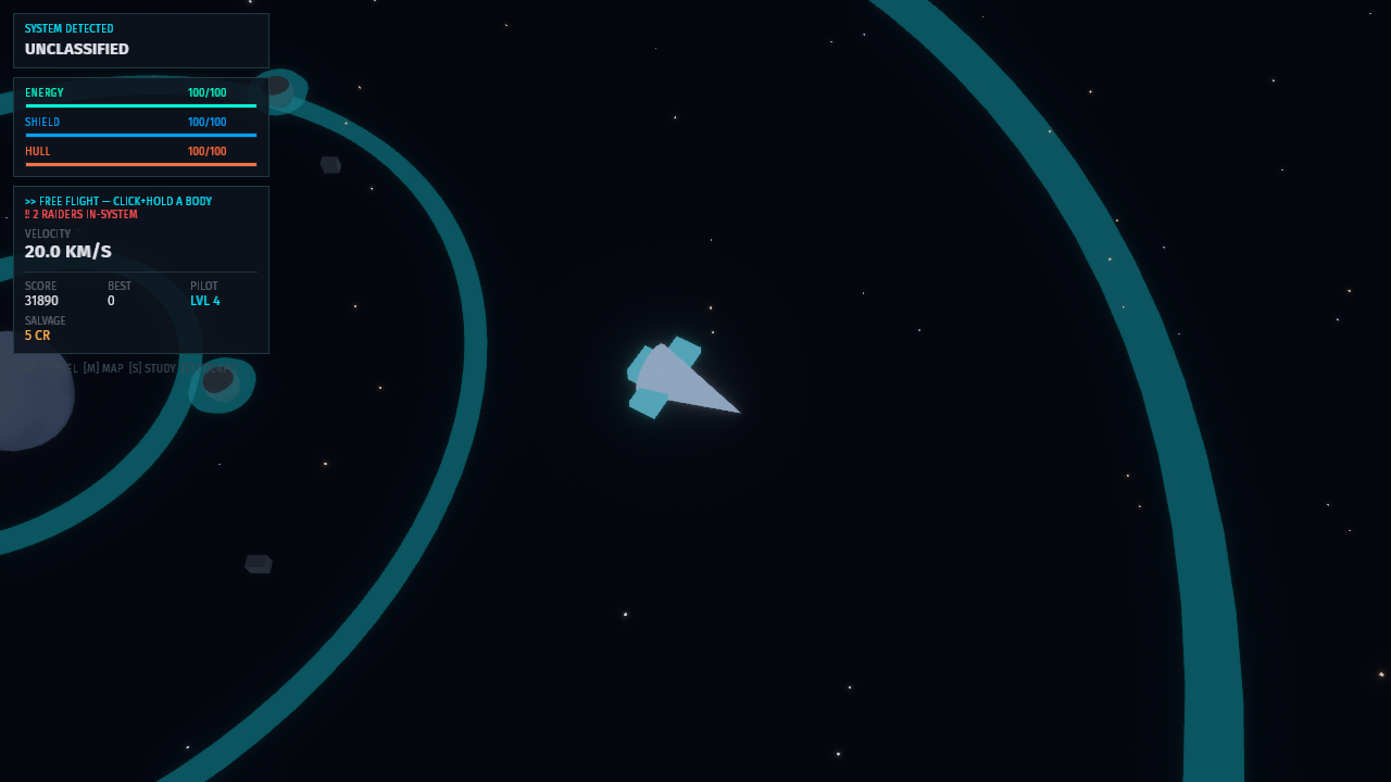 Orbit rings around a planetoid